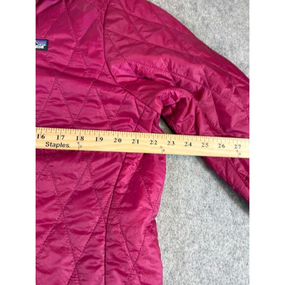Patagonia Nano Puff Jacket Women Pink Quilted Primaloft Insulated Gorpcore Large - Picture 2 of 11